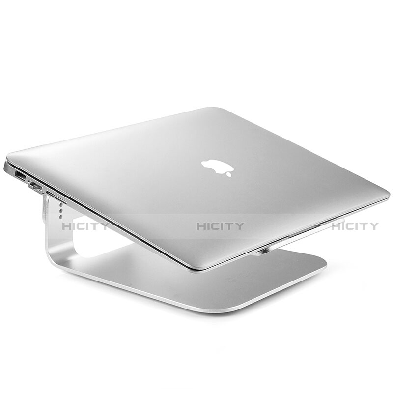 Apple MacBook Air 13 インチ (2020)用ノートブックホルダー ラップトップスタンド S16 アップル シルバー