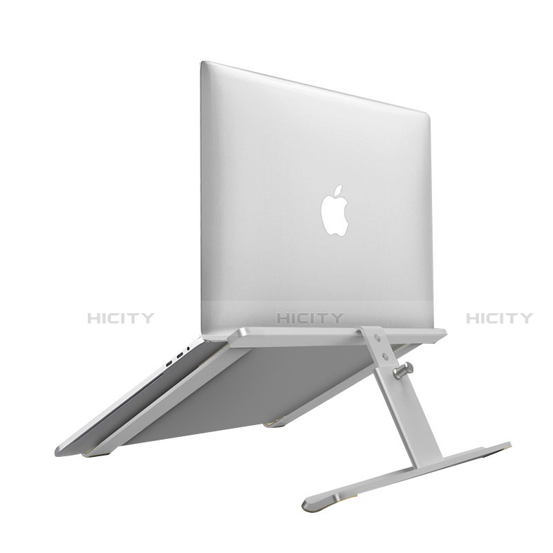 Apple MacBook Air 13.3 インチ (2018)用ノートブックホルダー ラップトップスタンド T12 アップル シルバー