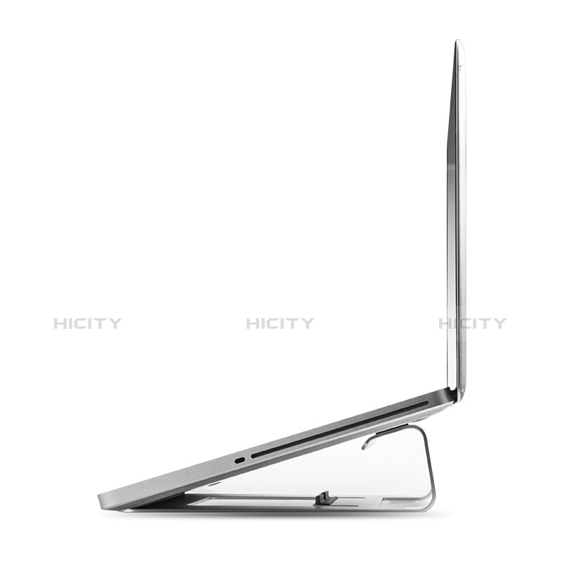 Apple MacBook Air 13.3 インチ (2018)用ノートブックホルダー ラップトップスタンド S04 アップル シルバー