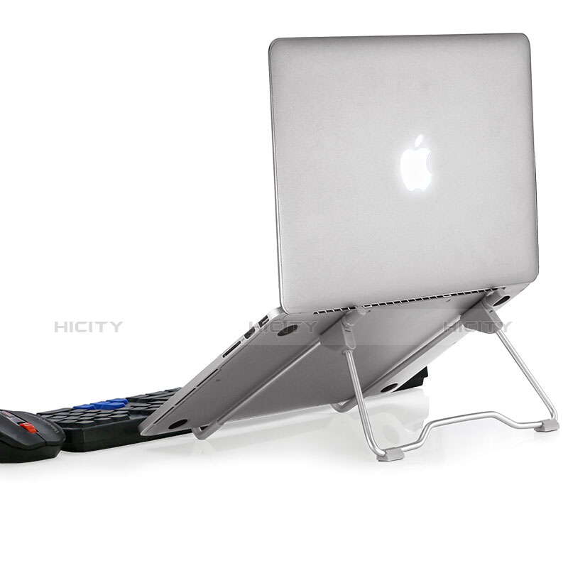 Apple MacBook Air 13.3 インチ (2018)用ノートブックホルダー ラップトップスタンド S15 アップル シルバー