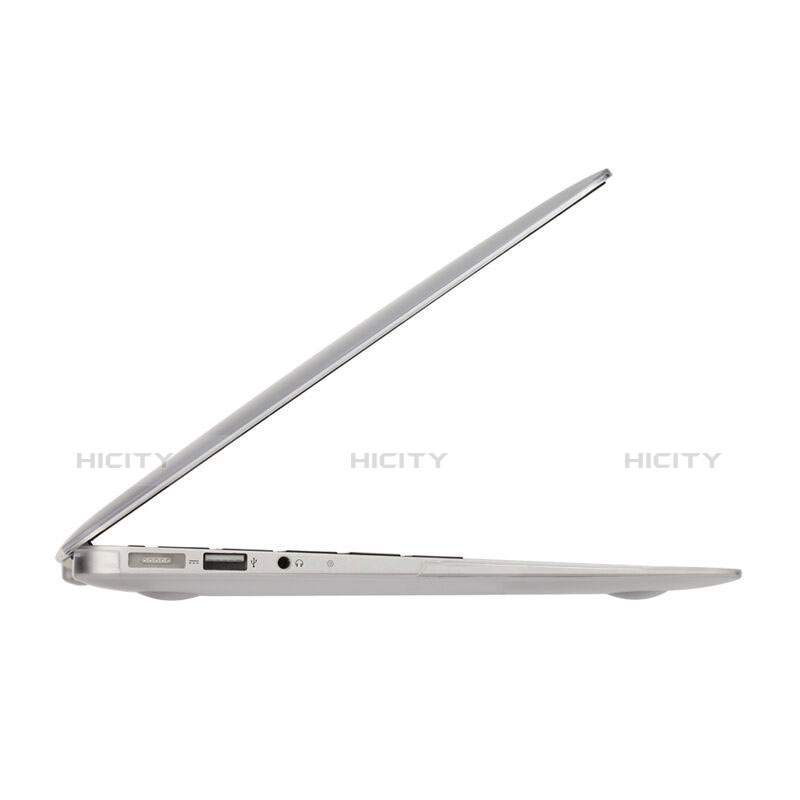 Apple MacBook Pro 13 インチ用極薄ケース クリア透明 プラスチック アップル ホワイト