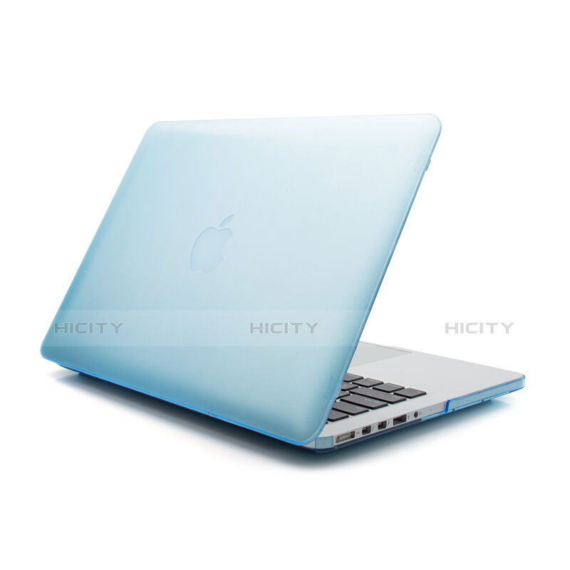 Apple MacBook Pro 13 インチ Retina用極薄ケース クリア透明 プラスチック アップル ネイビー