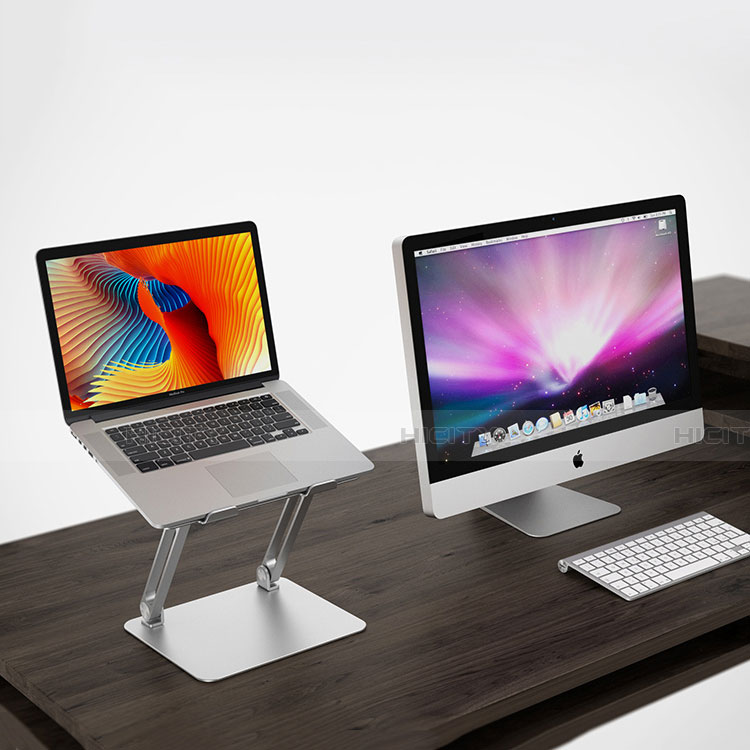 Apple MacBook Pro 13 インチ用ノートブックホルダー ラップトップスタンド K02 アップル シルバー