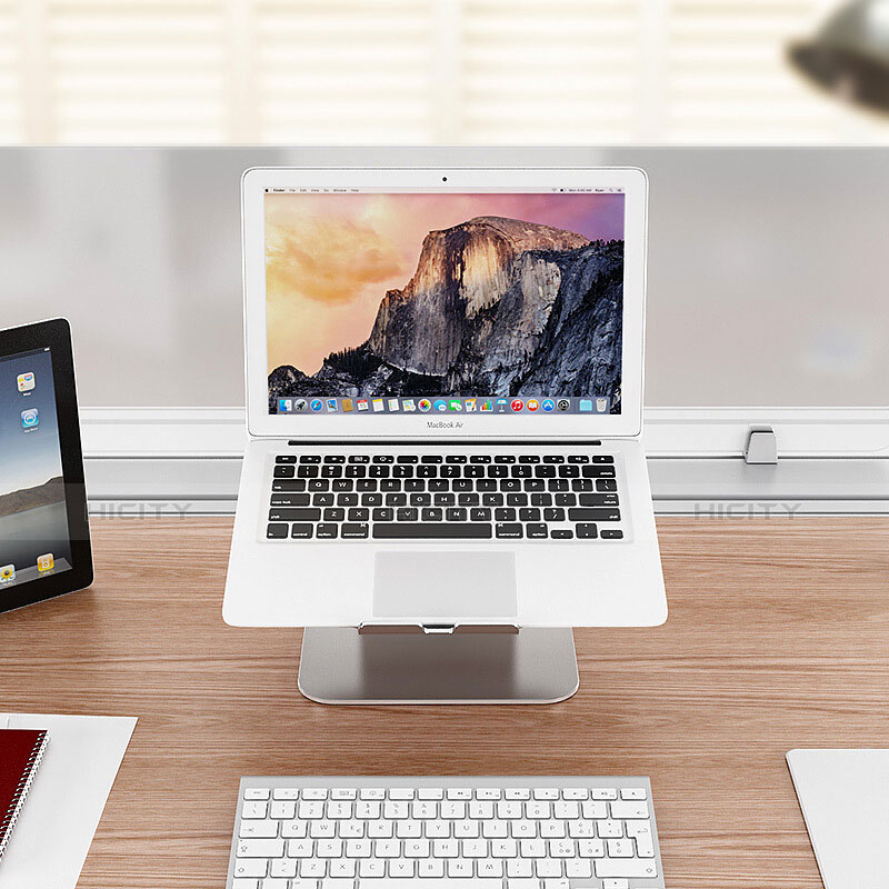 Apple MacBook Pro 13 インチ用ノートブックホルダー ラップトップスタンド S09 アップル シルバー