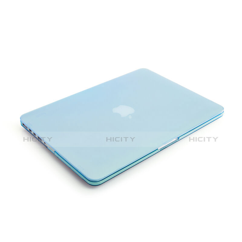 Apple MacBook Pro 15 インチ Retina用極薄ケース クリア透明 プラスチック アップル ネイビー