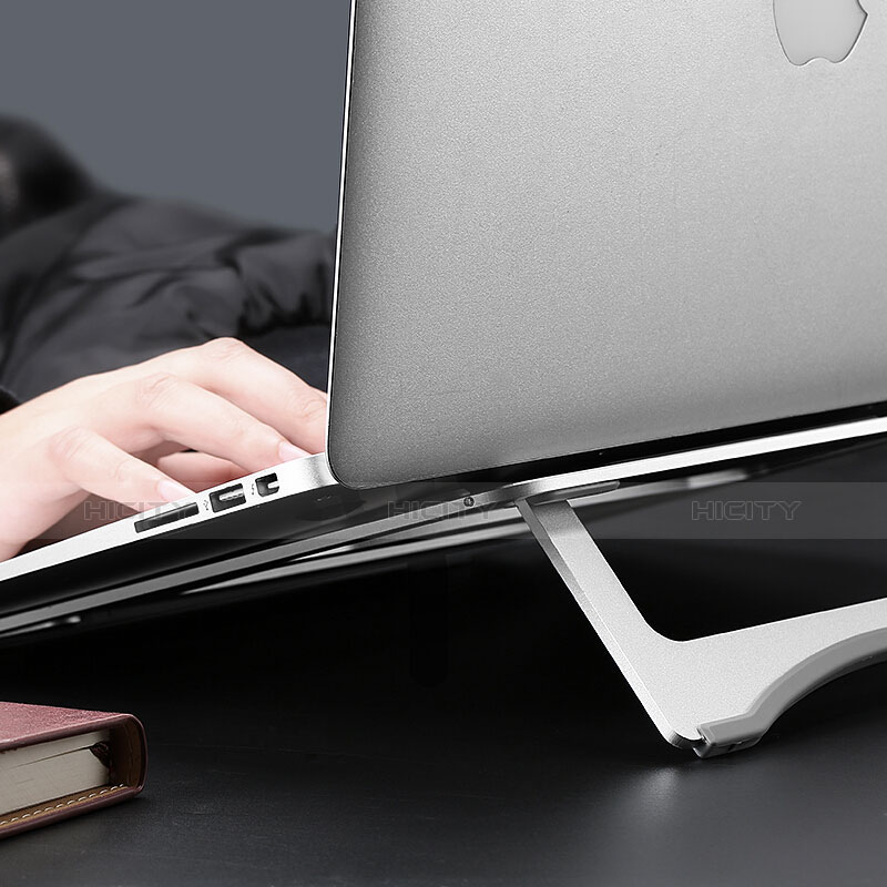 Apple MacBook Pro 15 インチ Retina用ノートブックホルダー ラップトップスタンド S03 アップル シルバー