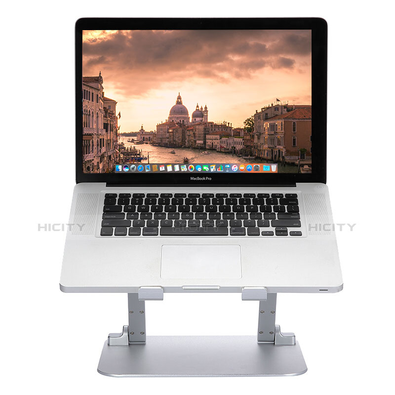 Apple MacBook Pro 15 インチ Retina用ノートブックホルダー ラップトップスタンド S08 アップル シルバー
