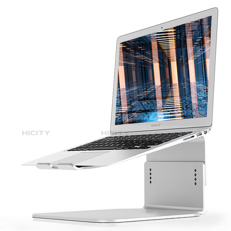 Apple MacBook Pro 15 インチ Retina用ノートブックホルダー ラップトップスタンド S09 アップル シルバー