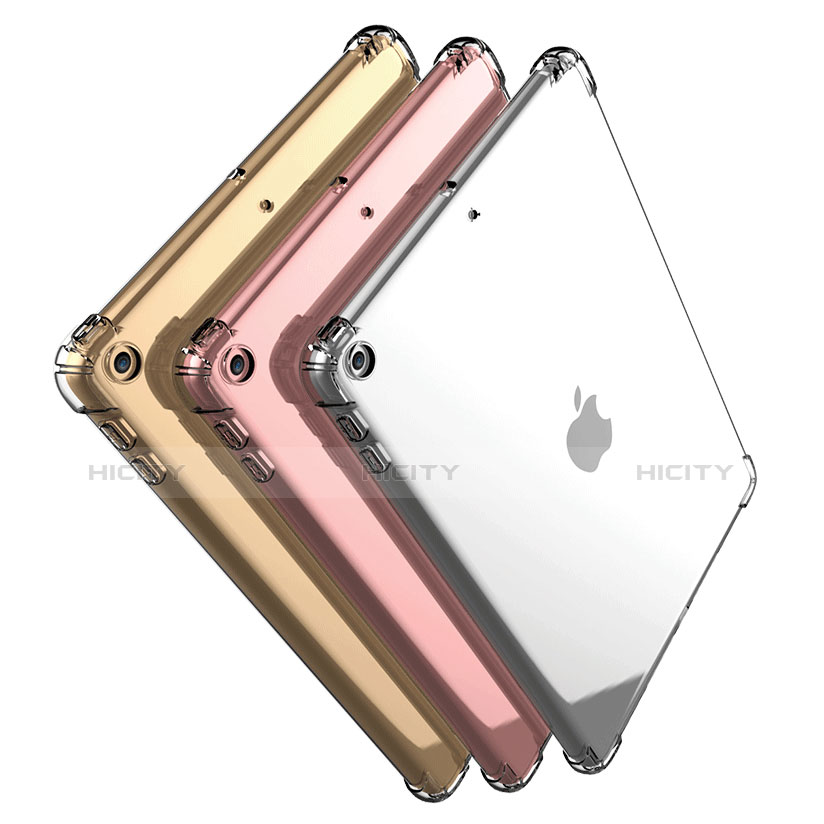 Apple New iPad 9.7 (2017)用極薄ソフトケース シリコンケース 耐衝撃 全面保護 透明 H02 アップル 