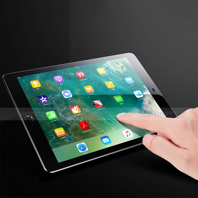 Apple New iPad 9.7 (2017)用強化ガラス 液晶保護フィルム T02 アップル クリア