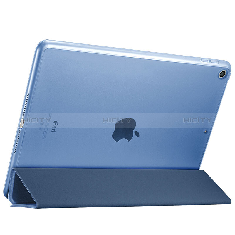 Apple New iPad 9.7 (2018)用手帳型 レザーケース スタンド アップル ネイビー