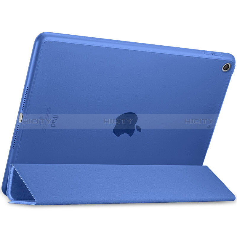 Apple New iPad 9.7 (2018)用手帳型 レザーケース スタンド L01 アップル ネイビー