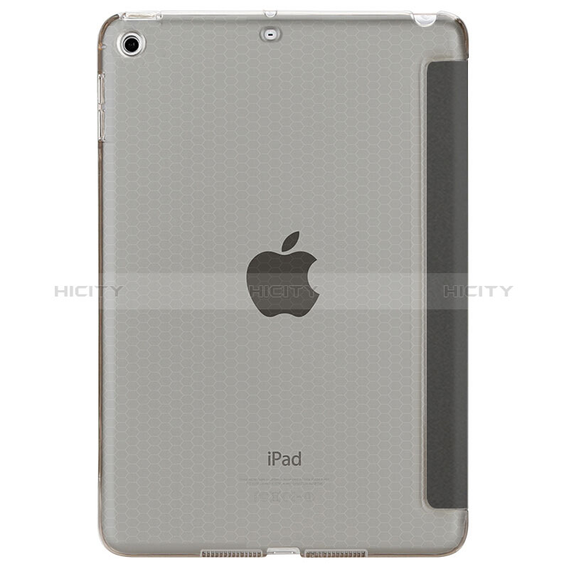 Apple New iPad 9.7 (2018)用手帳型 レザーケース スタンド L08 アップル ブラック