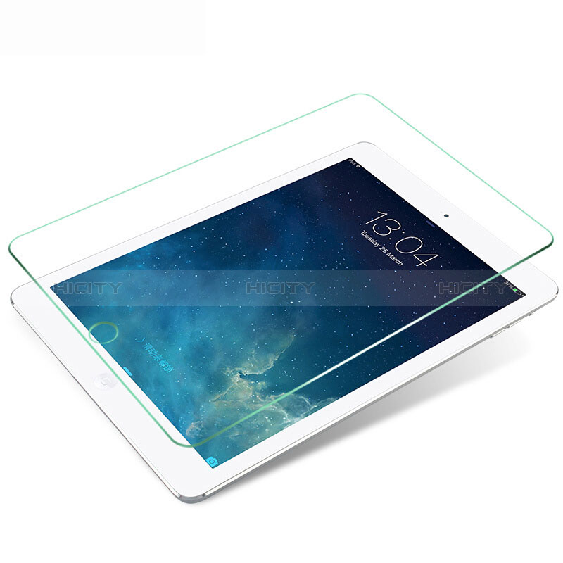 Apple New iPad 9.7 (2018)用アンチグレア ブルーライト 強化ガラス 液晶保護フィルム B01 アップル クリア