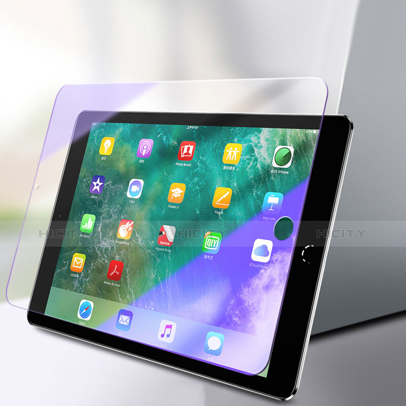 Apple New iPad 9.7 (2018)用アンチグレア ブルーライト 強化ガラス 液晶保護フィルム B03 アップル クリア