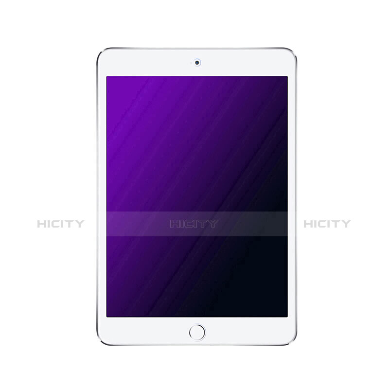 Apple New iPad Pro 9.7 (2017)用アンチグレア ブルーライト 強化ガラス 液晶保護フィルム アップル ネイビー