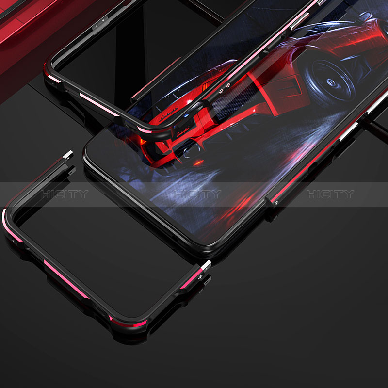 Asus ROG Phone 5s Pro用ケース 高級感 手触り良い アルミメタル 製の金属製 バンパー カバー Asus 