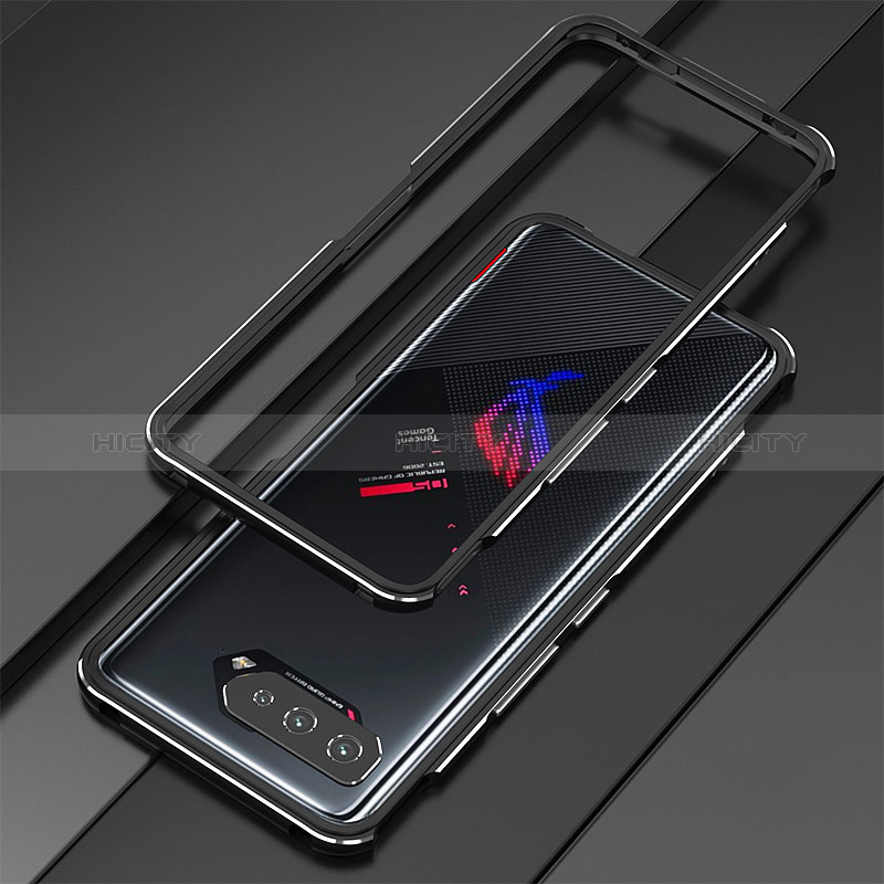 Asus ROG Phone 5s Pro用ケース 高級感 手触り良い アルミメタル 製の金属製 バンパー カバー Asus 