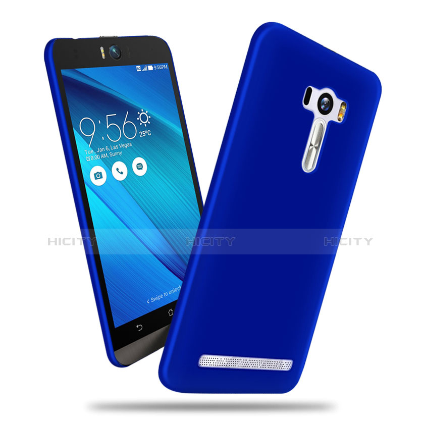 Asus Zenfone Selfie ZD551KL用ハードケース プラスチック 質感もマット Asus ネイビー