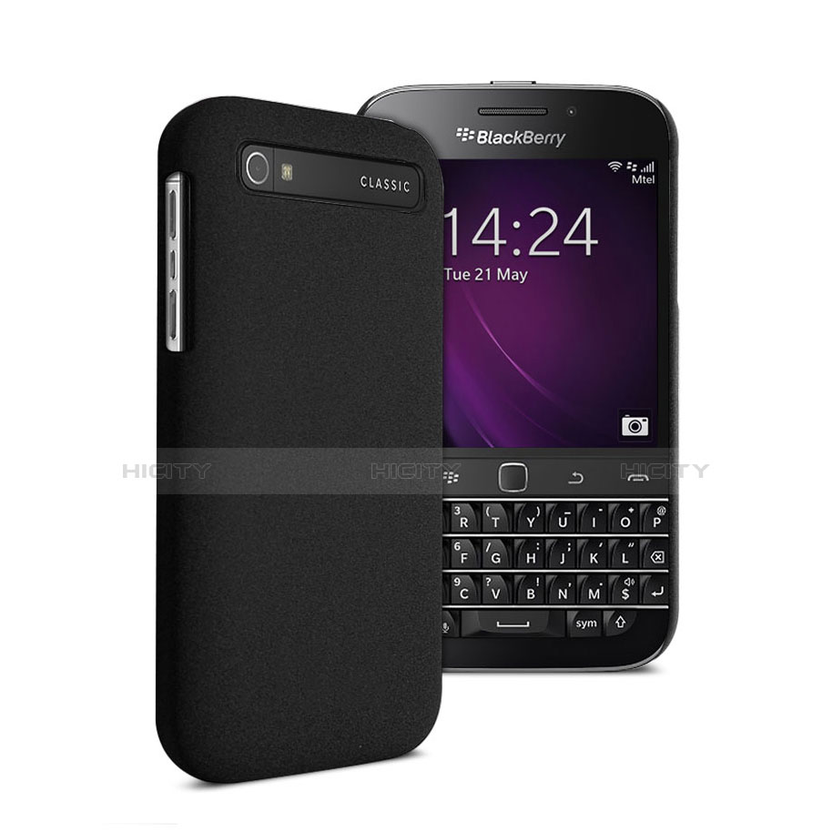 Blackberry Classic Q20用ハードケース プラスチック 質感もマット Blackberry ブラック