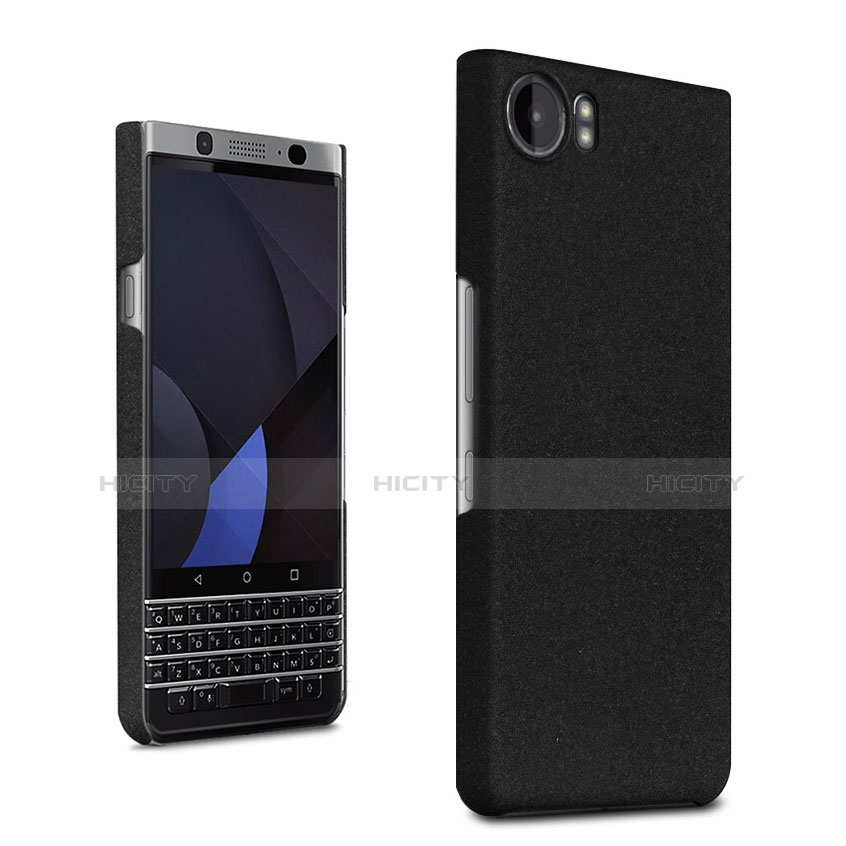 Blackberry KEYone用ハードケース カバー プラスチック Blackberry ブラック