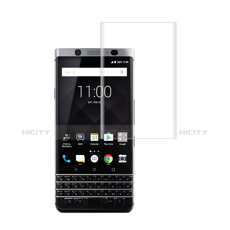 Blackberry KEYone用強化ガラス 液晶保護フィルム T01 Blackberry クリア