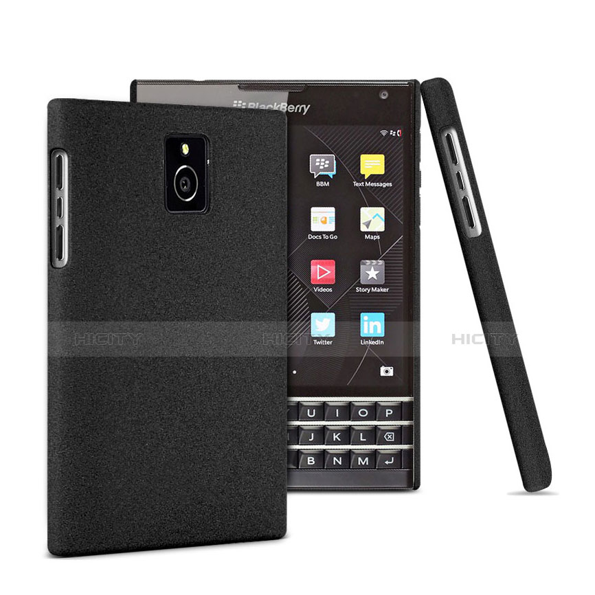 Blackberry Passport Q30用ハードケース プラスチック 質感もマット Blackberry ブラック