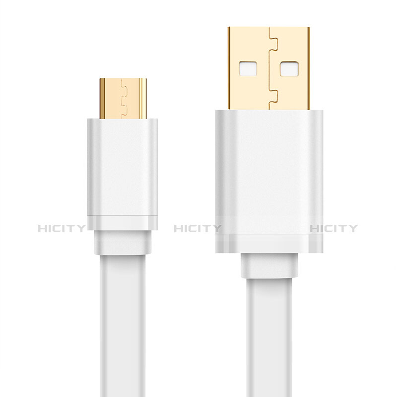 USB 2.0ケーブル 充電ケーブルAndroidユニバーサル A09 ホワイト