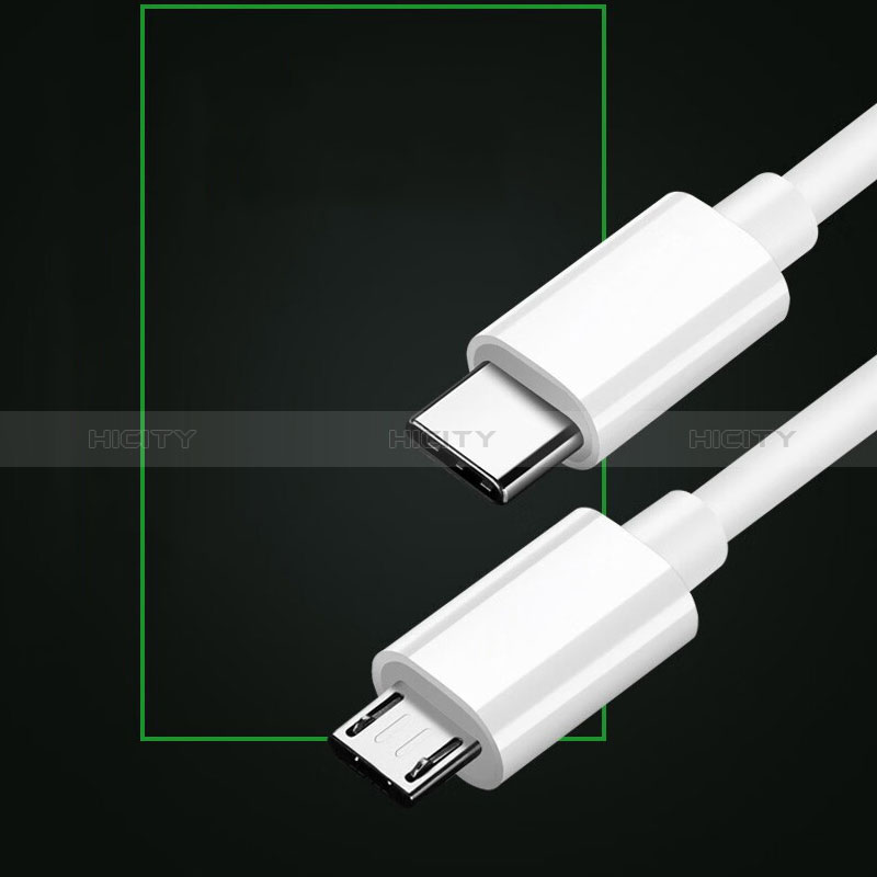 USB 2.0ケーブル 充電ケーブルAndroidユニバーサル 2A H02 ホワイト