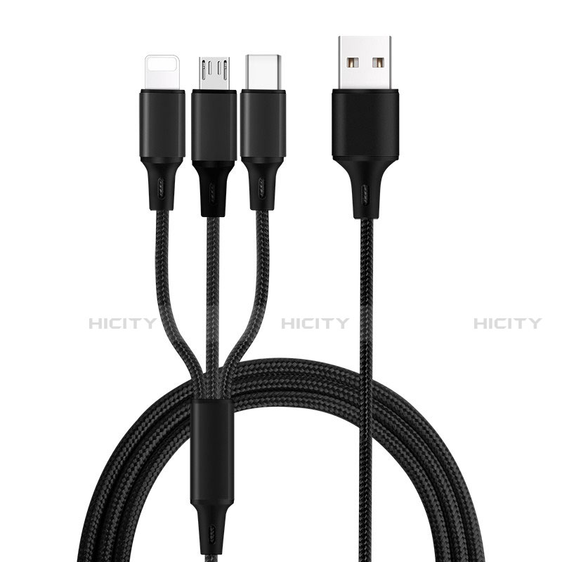 Lightning USBケーブル 充電ケーブル Android Micro USB Type-C ML08 