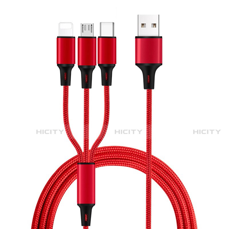 Lightning USBケーブル 充電ケーブル Android Micro USB Type-C ML08 