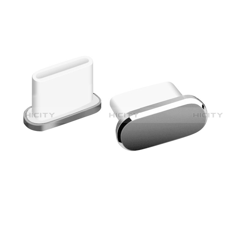 アンチ ダスト プラグ キャップ ストッパー USB-C Android Type-Cユニバーサル H06 ダークグレー
