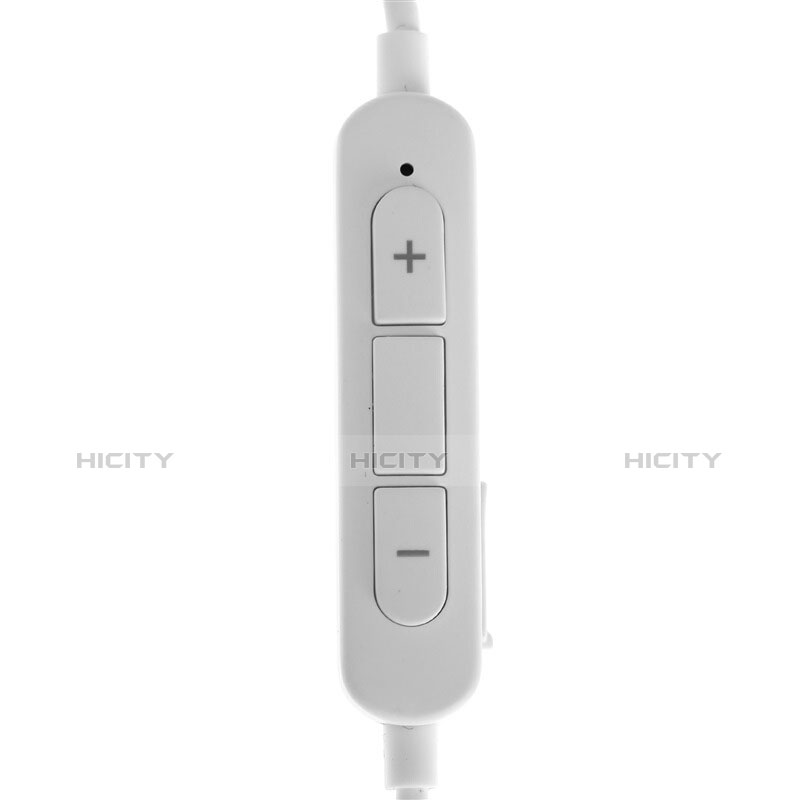 Bluetoothイヤホンワイヤレス ヘッドホン ステレオ H43 ホワイト