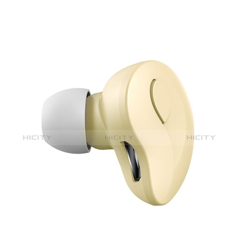 Bluetoothイヤホンワイヤレス ヘッドホン ステレオ H54 ゴールド