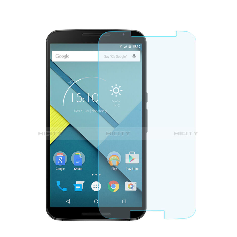 Google Nexus 6用強化ガラス 液晶保護フィルム グーグル クリア