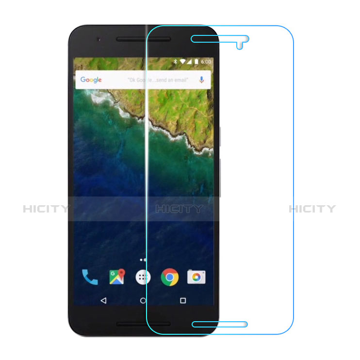 Google Nexus 6P用強化ガラス 液晶保護フィルム T01 グーグル クリア
