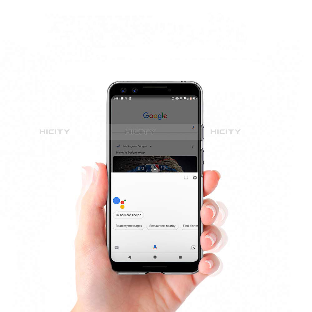 Google Pixel 3用極薄ソフトケース シリコンケース 耐衝撃 全面保護 クリア透明 カバー グーグル クリア