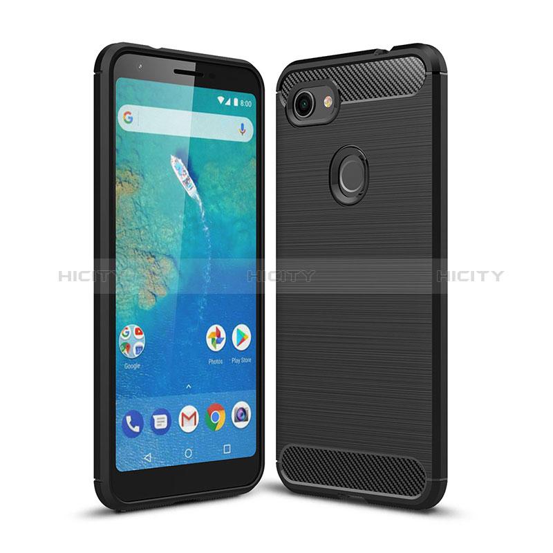 Google Pixel 3a XL用シリコンケース ソフトタッチラバー ライン カバー WL1 グーグル 