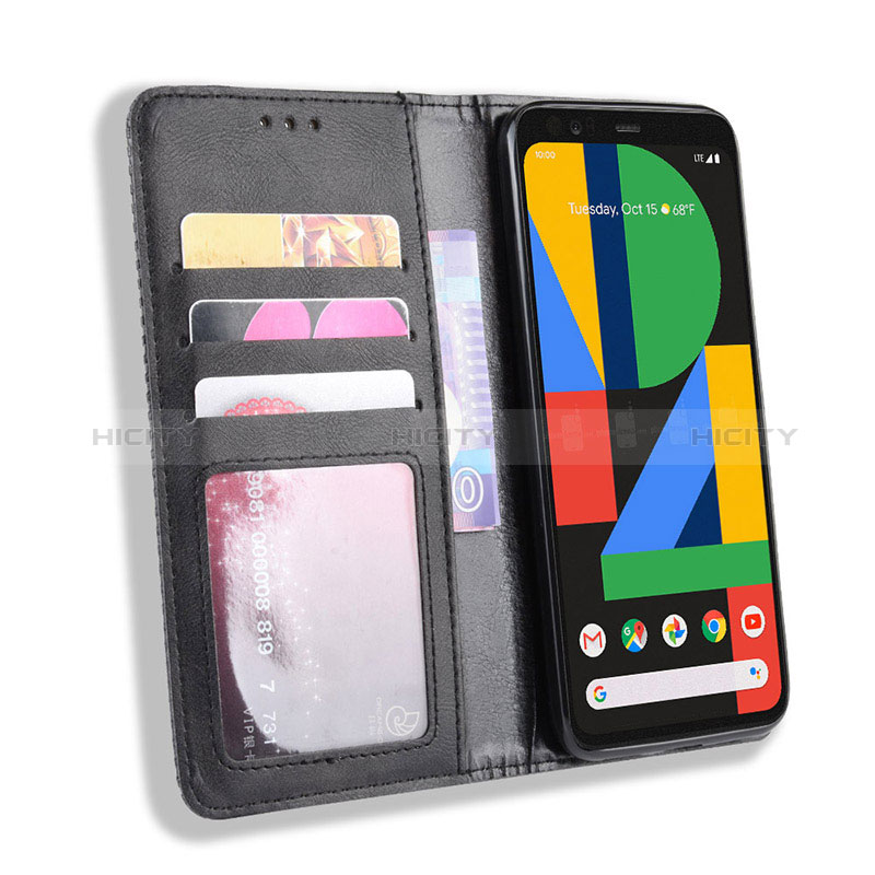 Google Pixel 4用手帳型 レザーケース スタンド カバー BY4 グーグル 