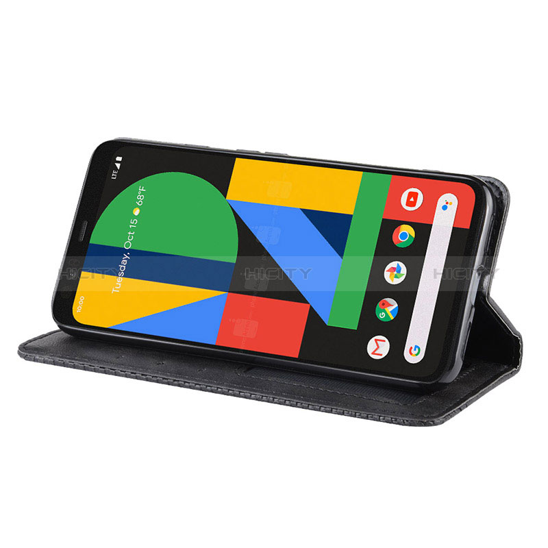 Google Pixel 4用手帳型 レザーケース スタンド カバー BY4 グーグル 
