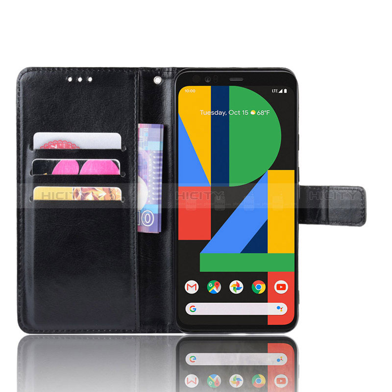 Google Pixel 4用手帳型 レザーケース スタンド カバー BY5 グーグル 