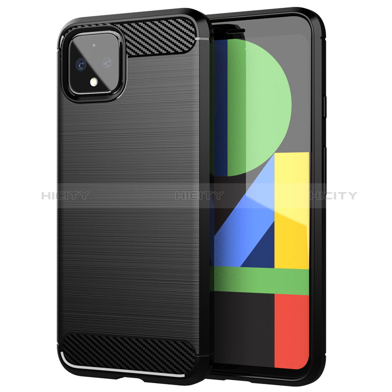 Google Pixel 4用シリコンケース ソフトタッチラバー ライン カバー グーグル 