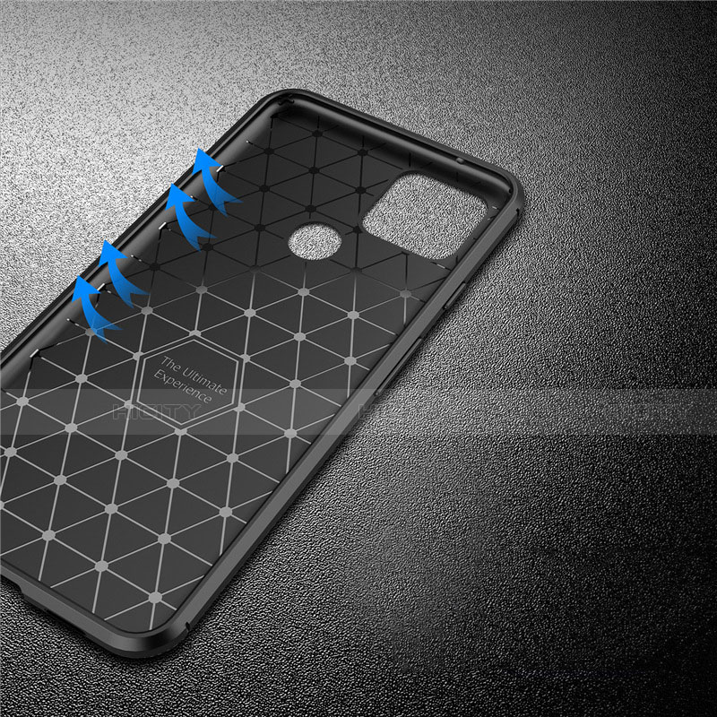 Google Pixel 4a 5G用シリコンケース ソフトタッチラバー ツイル カバー S01 グーグル 