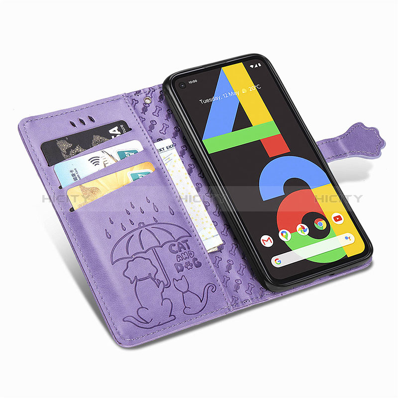 Google Pixel 4a用手帳型 レザーケース スタンド パターン カバー S03D グーグル 