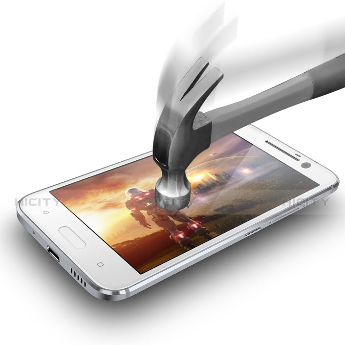 HTC 10 One M10用強化ガラス フル液晶保護フィルム F02 HTC ホワイト