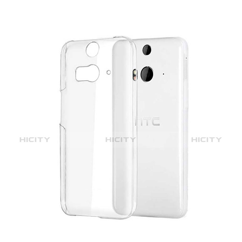 HTC Butterfly 2用ハードケース クリスタル クリア透明 HTC クリア