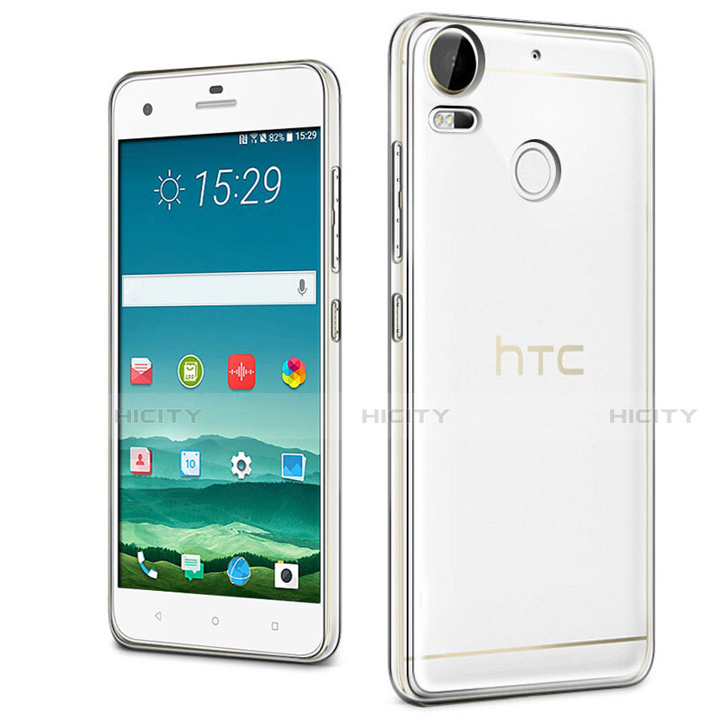 HTC Desire 10 Pro用極薄ソフトケース シリコンケース 耐衝撃 全面保護 クリア透明 カバー HTC クリア