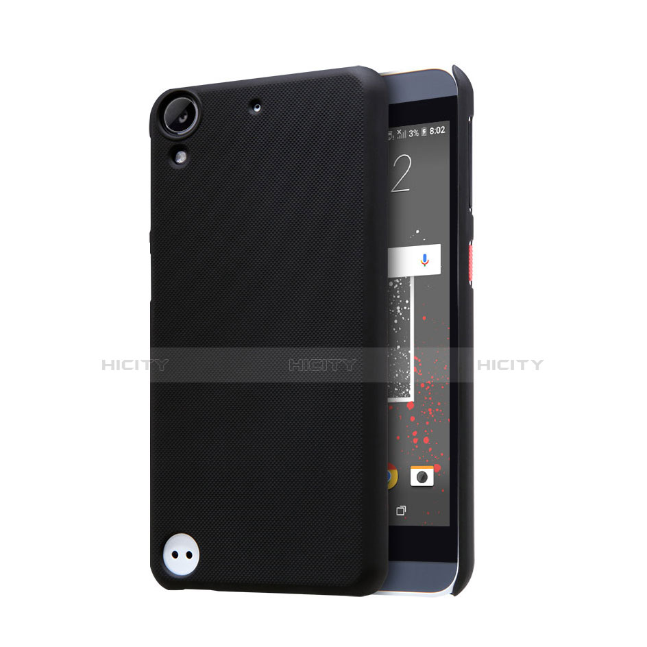 HTC Desire 630用ハードケース プラスチック メッシュ デザイン HTC ブラック