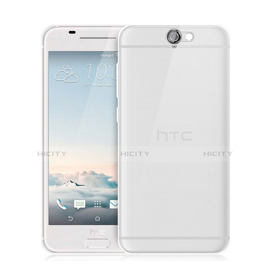 HTC One A9用極薄ソフトケース シリコンケース 耐衝撃 全面保護 クリア透明 HTC クリア