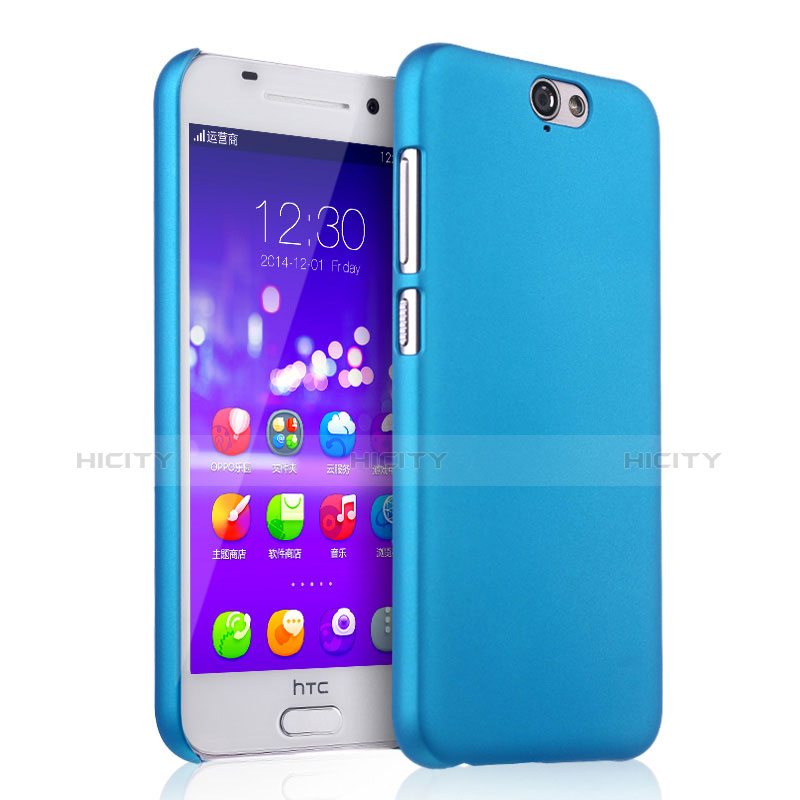 HTC One A9用ハードケース プラスチック 質感もマット HTC ブルー